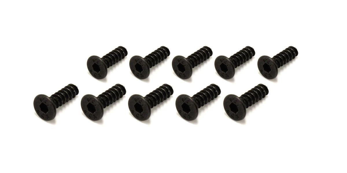 Kyosho Tp Hex Flat Head Screws M3X10Mm (10)