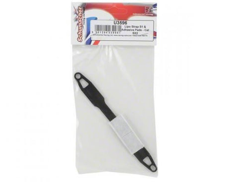 Schumacher LiPo Strap S1 & Adhesive Pads - Cat SX2