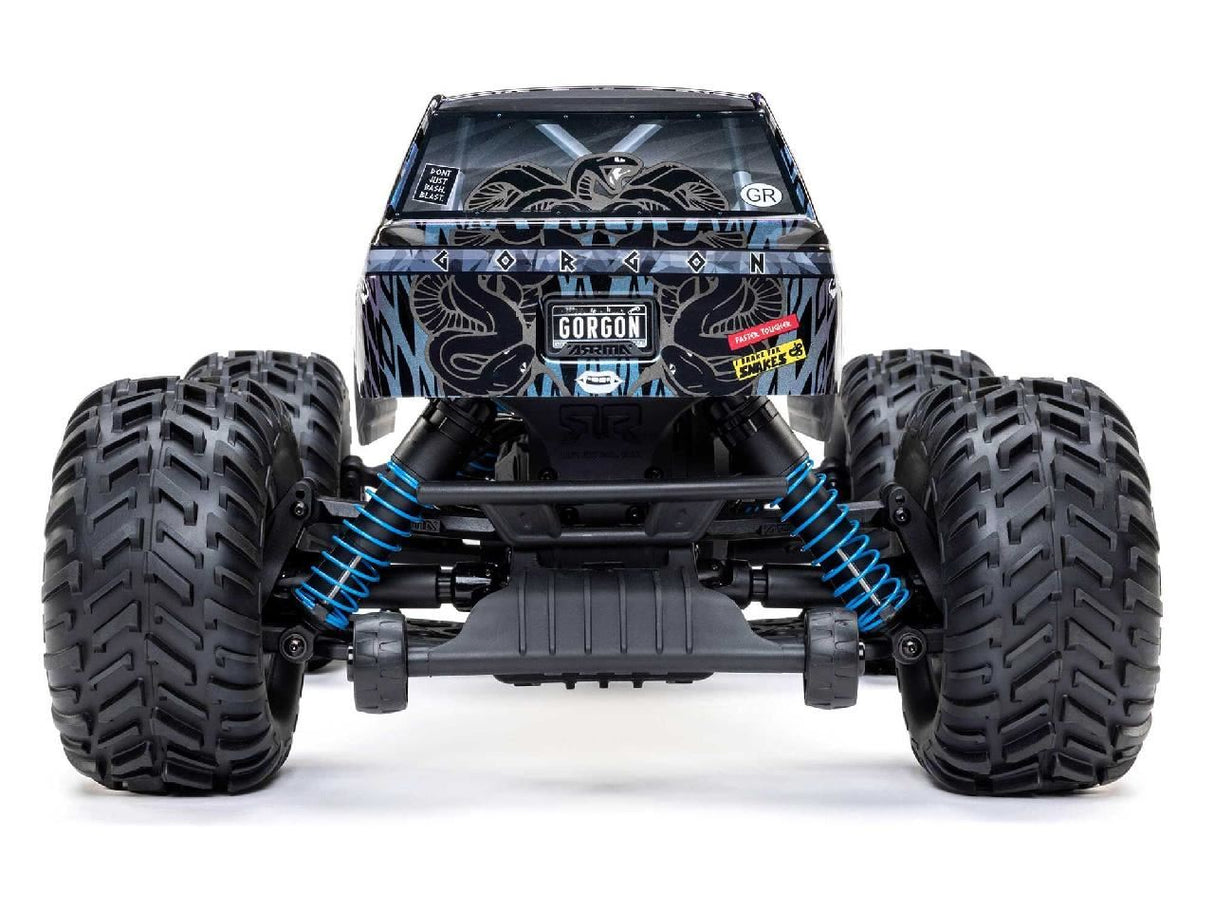 Arrma 1/10 Gorgon 223S 2Wd Rtr Monster Truck, Blue/Black