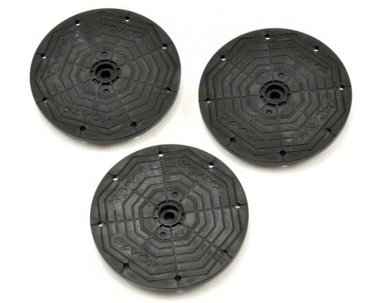 Savox Large Round Servo Horns For 600/700 Level Helis (3)