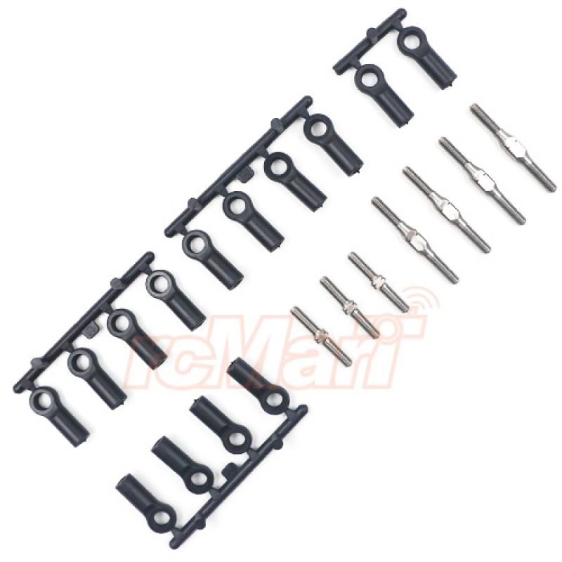 Yeah Racing Titanium Turnbuckle set for Tamiya TB EVO 7