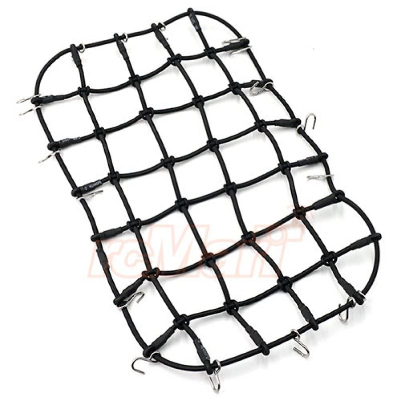 Yeah Racing 1/10 Scale Accessory Luggage Net 250mm x 150mm Black For Traxxas TRX-4