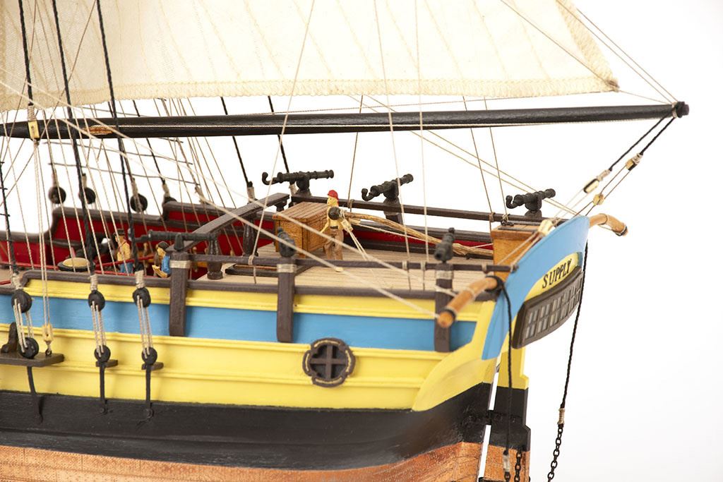 Artesania 1/50 Hms Supply First Fleet + Figurines