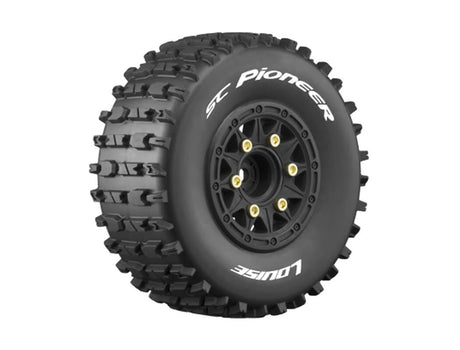 Louise Rc Sc-Pioneer 1/10 Tyre /Black Rim Hex 12,14,17Mm