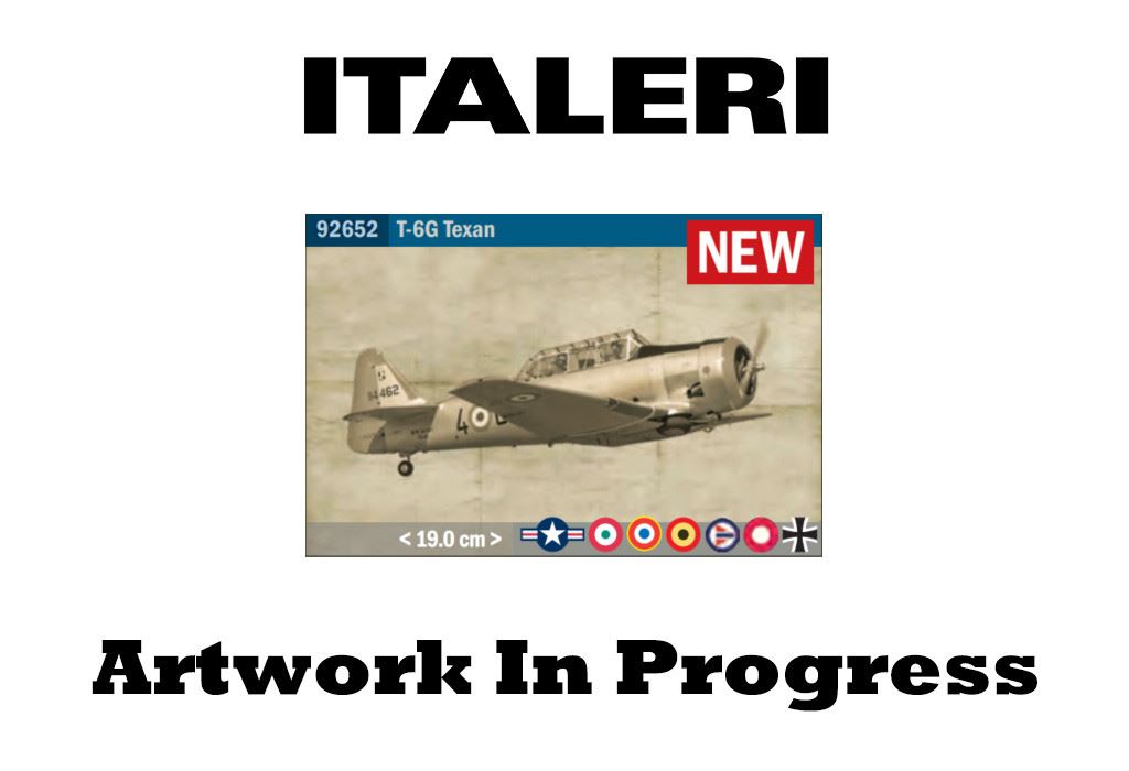 Italeri North American T-6G Texan Trainer Aircraft