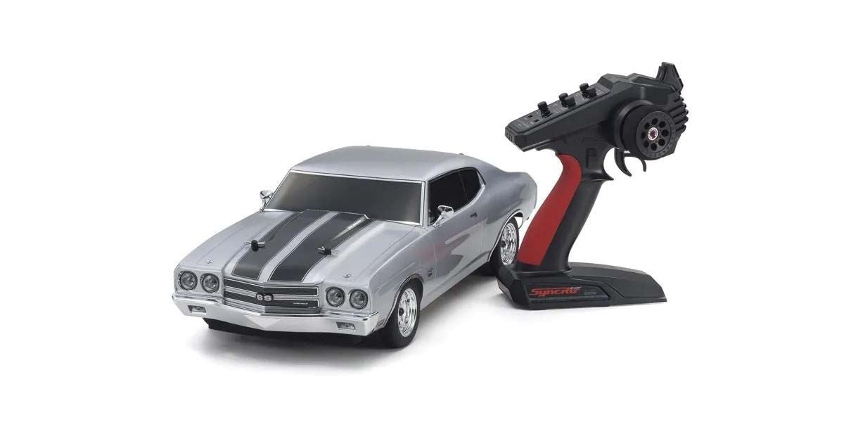 Kyosho Fazer Fz02 (L) Chevy Chevelle Ss454 1970 Silver1:10 Readyset