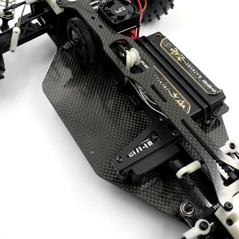 Yeah Racing 2.5Mm Graphite Main Chassis For Yokomo 870C Super Dog Fighter