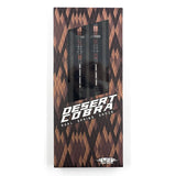 Yeah Racing 100mm Desert Cobra Dual Spring Damper Pair Black For 1/10 RC Offroad