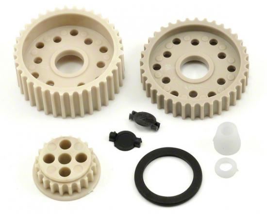 Schumacher Pulleys; Fr; Rr; 20t; 17t - Mission