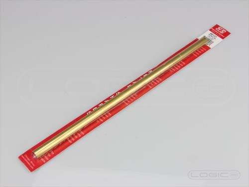 KS 12" Round Brass Tube 7/16" (Pk1) .014 Wall
