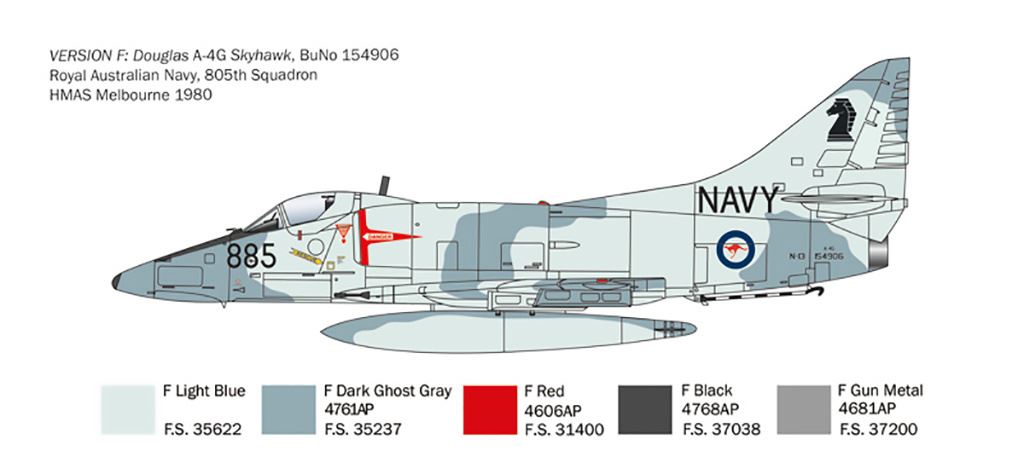 Italeri A-4 E/F/G Skyhawk