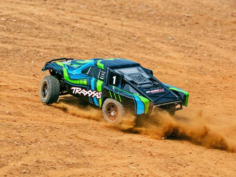 Traxxas Slash 4x4 Ultimate Brushless Pro TSM - Green
