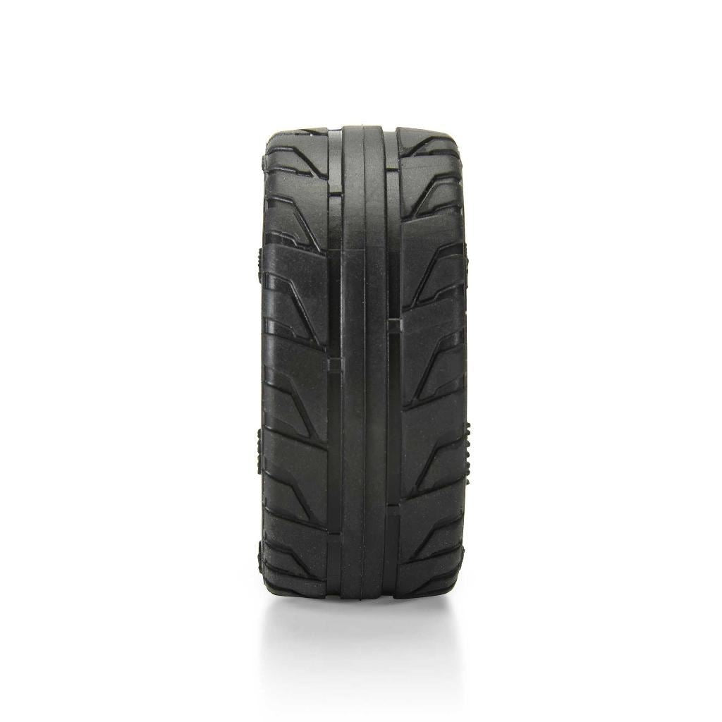 Pro-Line 1/14 Vector Tire Mtd 12Mm Black Velocity Wheel (4): Arrma Ty