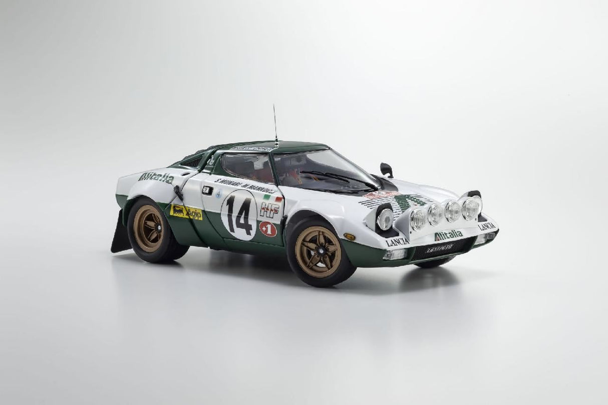 Kyosho 1:18 Lancia Stratos Hf S.Munari Winner Monte Carlo 1975 Nr.14