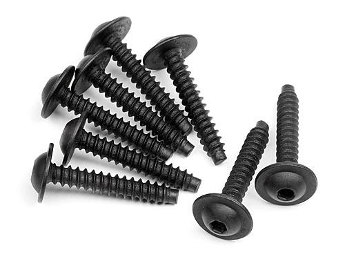 HPI Tp Flanged Screw M3X18mm (Hex Socket/8Pcs)