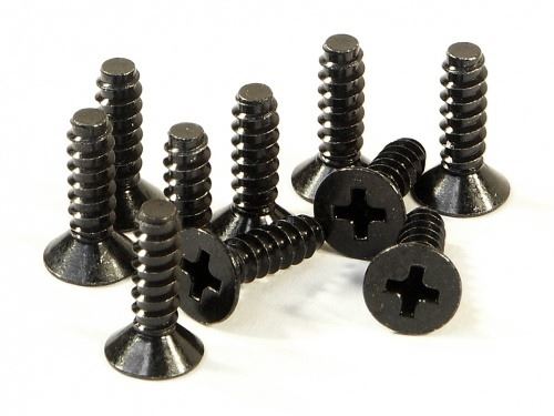 HPI Tp. Flat Head Screw M4X15mm (10Pcs)