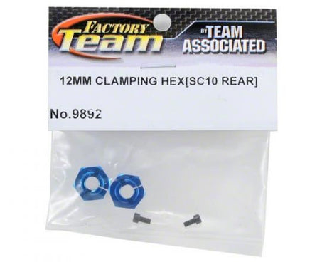TEAM ASSOCIATED 12MM ALUM. CLAMPING WHEEL HEX SC10 REAR