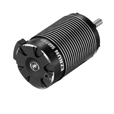 Hobbywing Ezrun 1/5Th + 1/6Th Sl 5687-1100Kv Motor (Black) (HW30402550) (SCH)