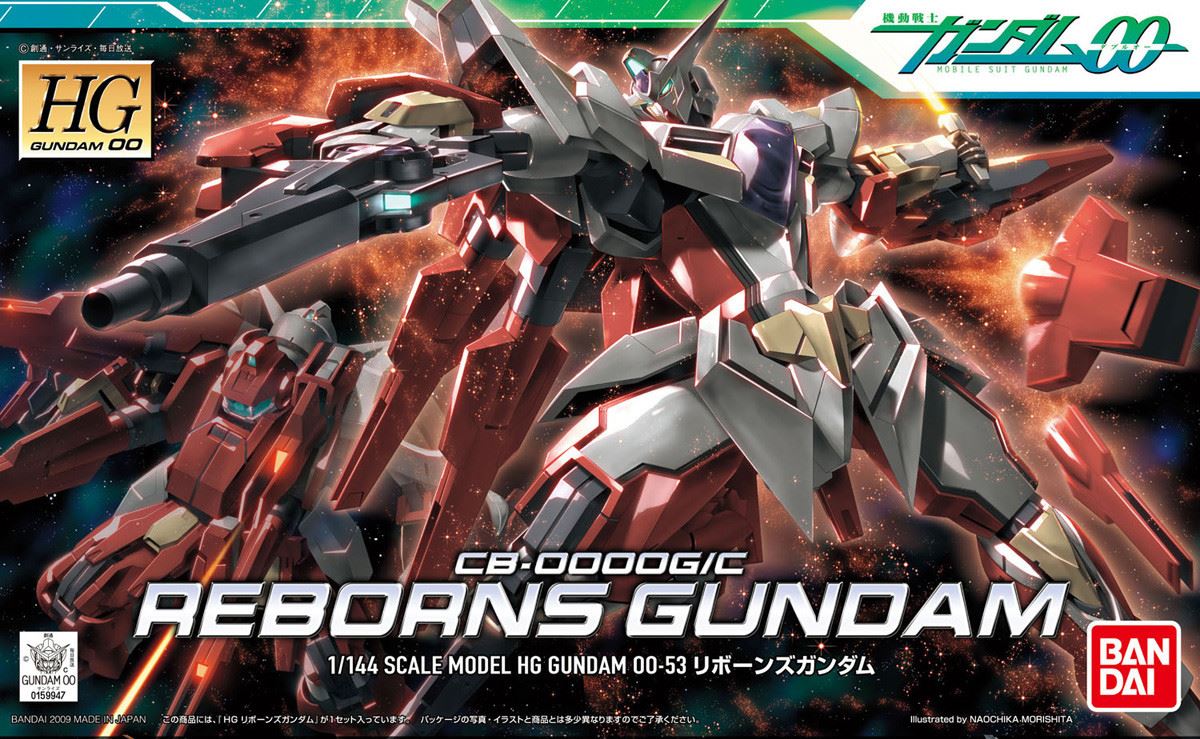 Bandai Hobby Hg 1/144 Reborns Gundam