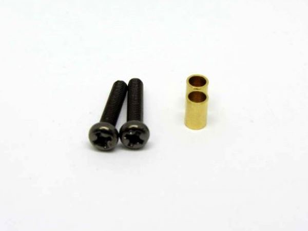 Tamiya 4mmX6mm Brass Pipe 3mmX15mm Screw 58470 (2 Pcs.)