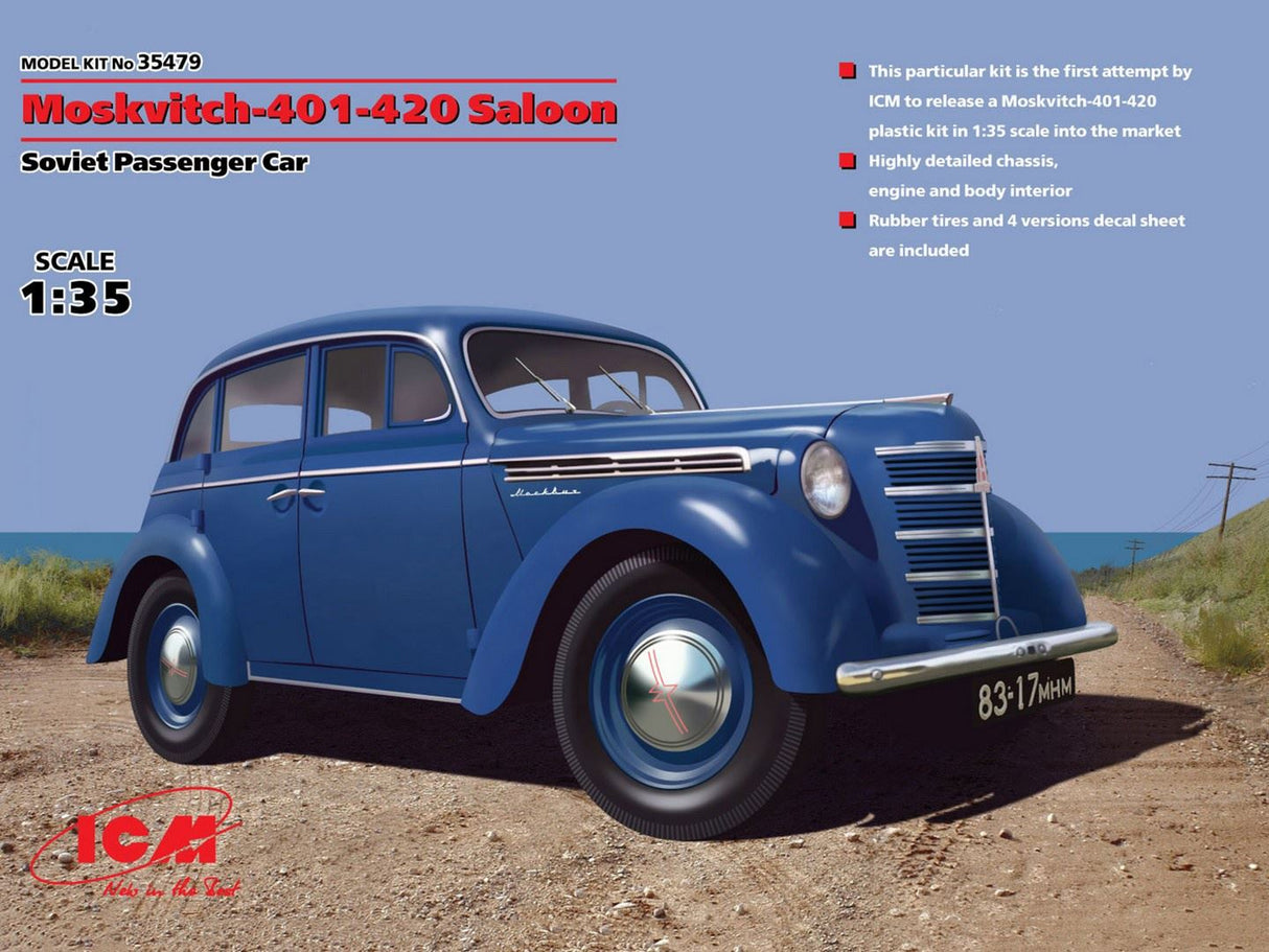 Icm Moskvitch-401-420 Saloon, Soviet Passenger Car