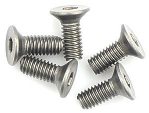 Core RC Titanium Csk Hex Screws M4 x 10 pk10