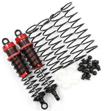 Yeah Racing Aluminum Big Bore Go 90mm Damper 2pcs for 1/10 RC Off Road Car Red