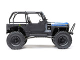 Axial 1/10 SCX10 III Jeep CJ-7 4WD Brushed RTR, Grey
