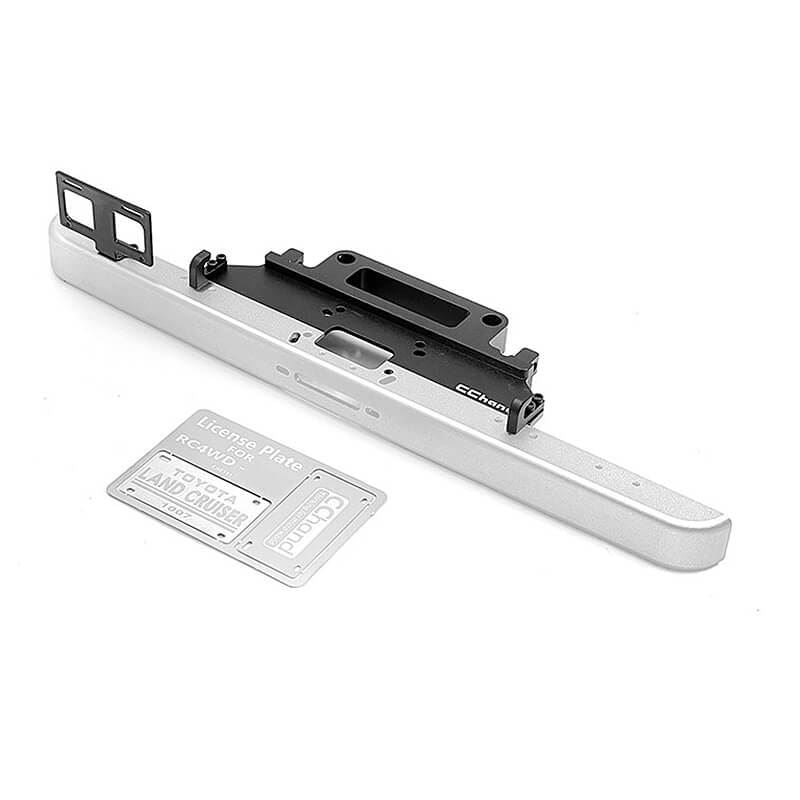 RC4WD CLASSIC FRONT BUMPER W/ LICENSE PLATE FOR RC4WD TRAIL