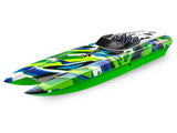 Traxxas DCM M41 Catamaran 40in VXL Brushless TSM - Green R