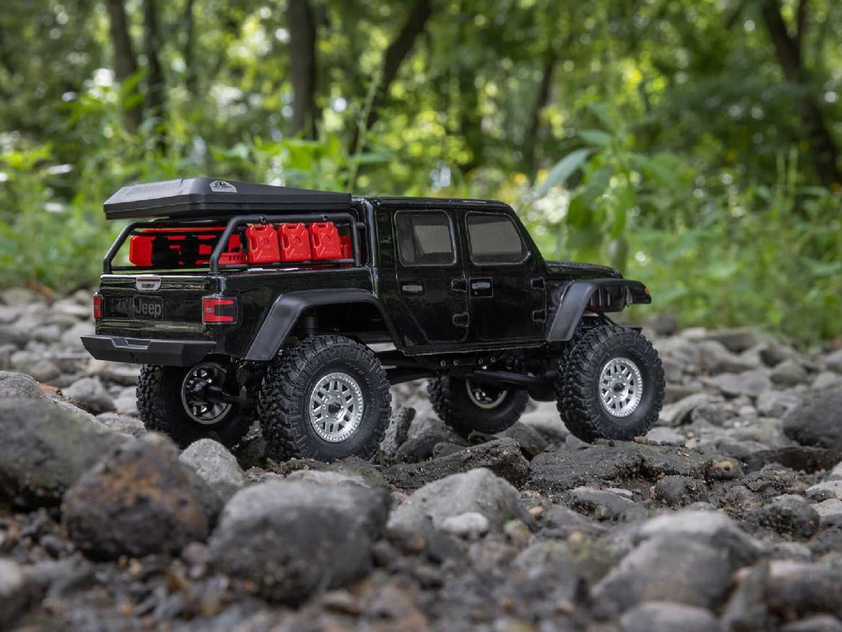 Axial SCX24 Jeep Gladiator 4WD Rock Crawler RTR, Black