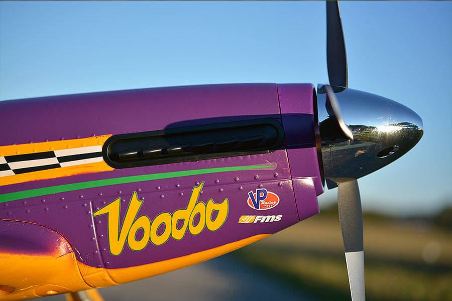 FMS 1100mm P-51 VOODOO WITHOUT TX/RX/BATTERY