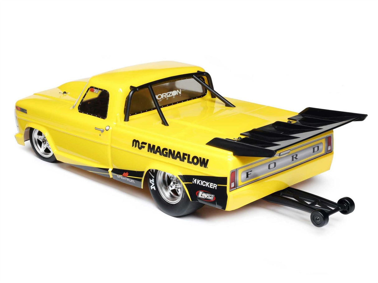 Losi 68 F100 22S Drag Car, BL RTR, Magnaflow: 1/10 2WD