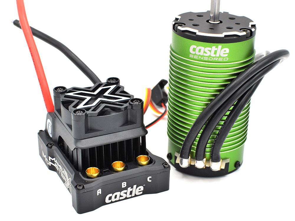 Castle MAMBA MONSTER X 8S, 33.6V ESC W/1717-1650KV SENSORED MOTOR (CC010-0165-02)