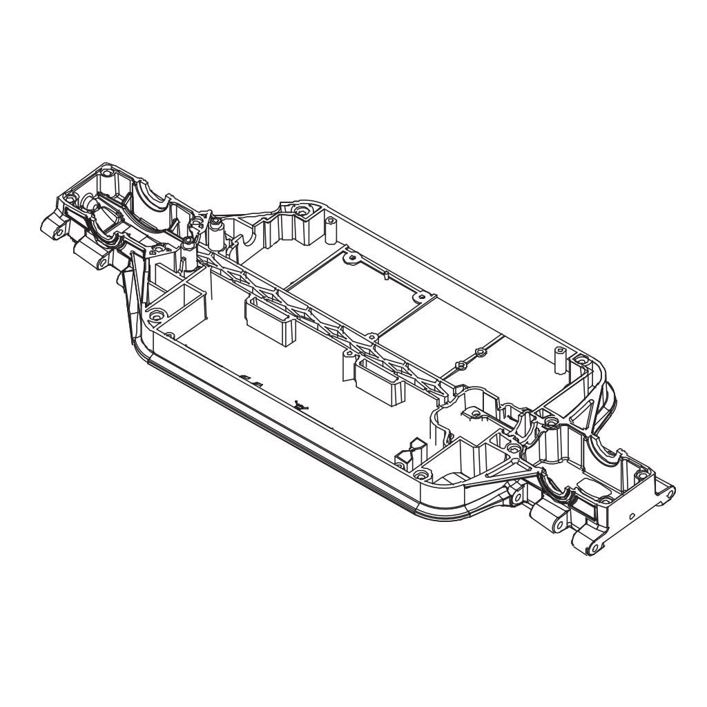 Pd Racing Chassis    1Pcs