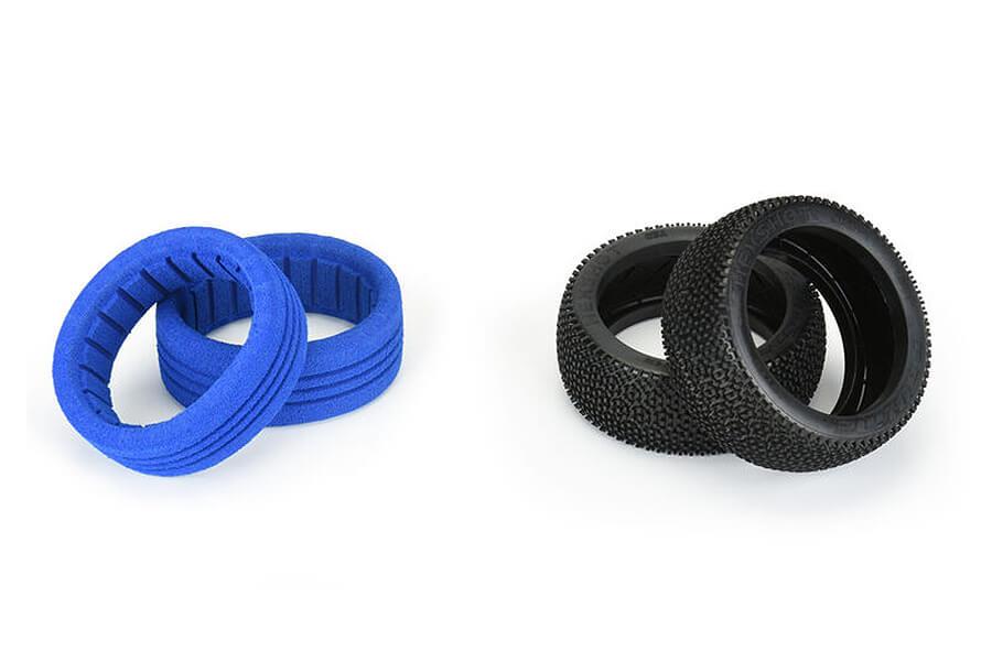PROLINE 'HEX SHOT' M3 SOFT 1/8 BUGGY TYRES W/CLOSED CELL