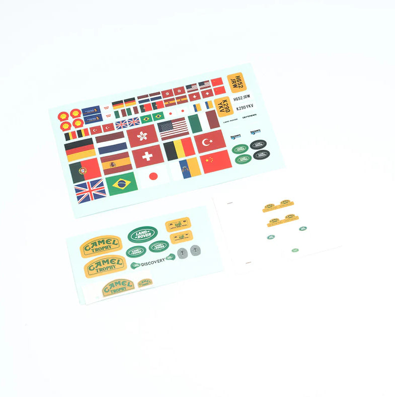 Fms Fcx24M Discovery Car Body Decal Sheet