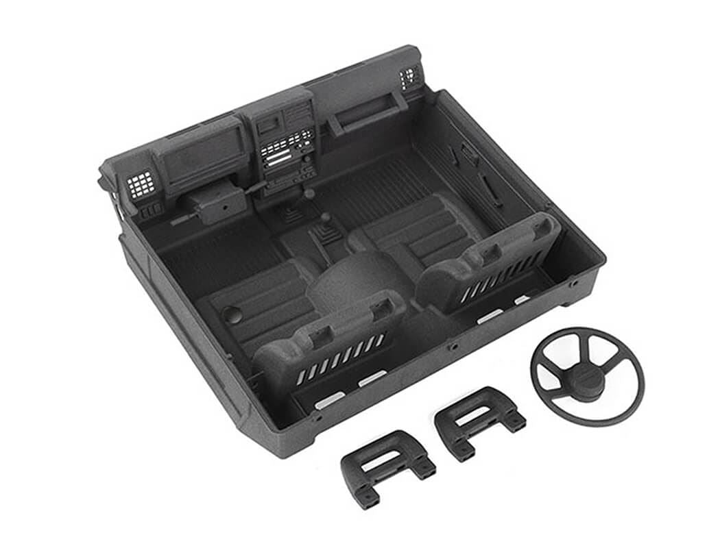 RC4WD DETAILED INTERIOR CAB FOR ENDURO BUSHIDO (BLACK)