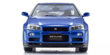 Kyosho 1:43 Nissan Skyline R34 Gt-R V-Spec Ii Bayside Blue