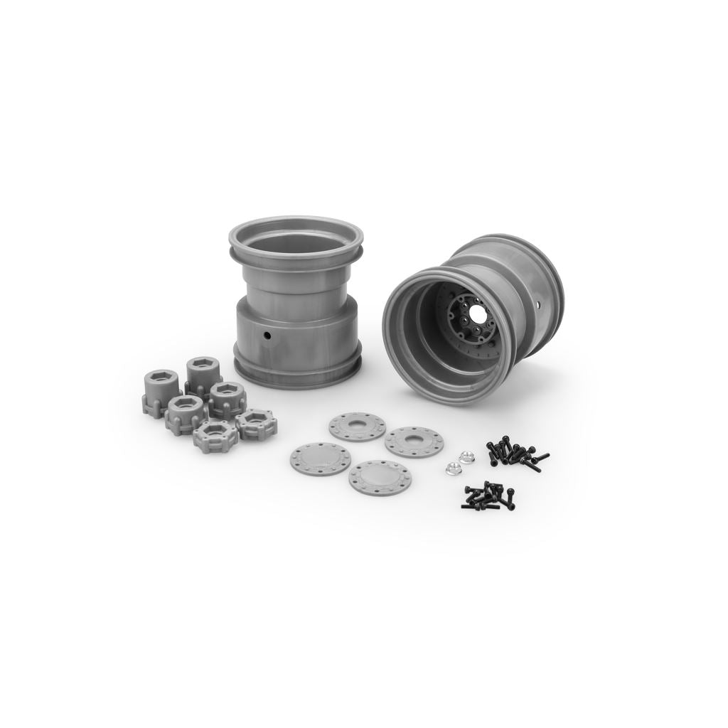 Tribute 73's - 3.2 x 3.6in M/Truck Wheel Grey 2pc