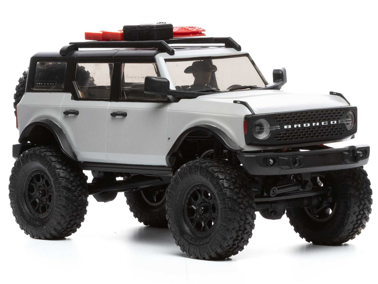 Axial 1/24 SCX24 2021 Ford Bronco 4WD Truck Brushed RTR, Grey