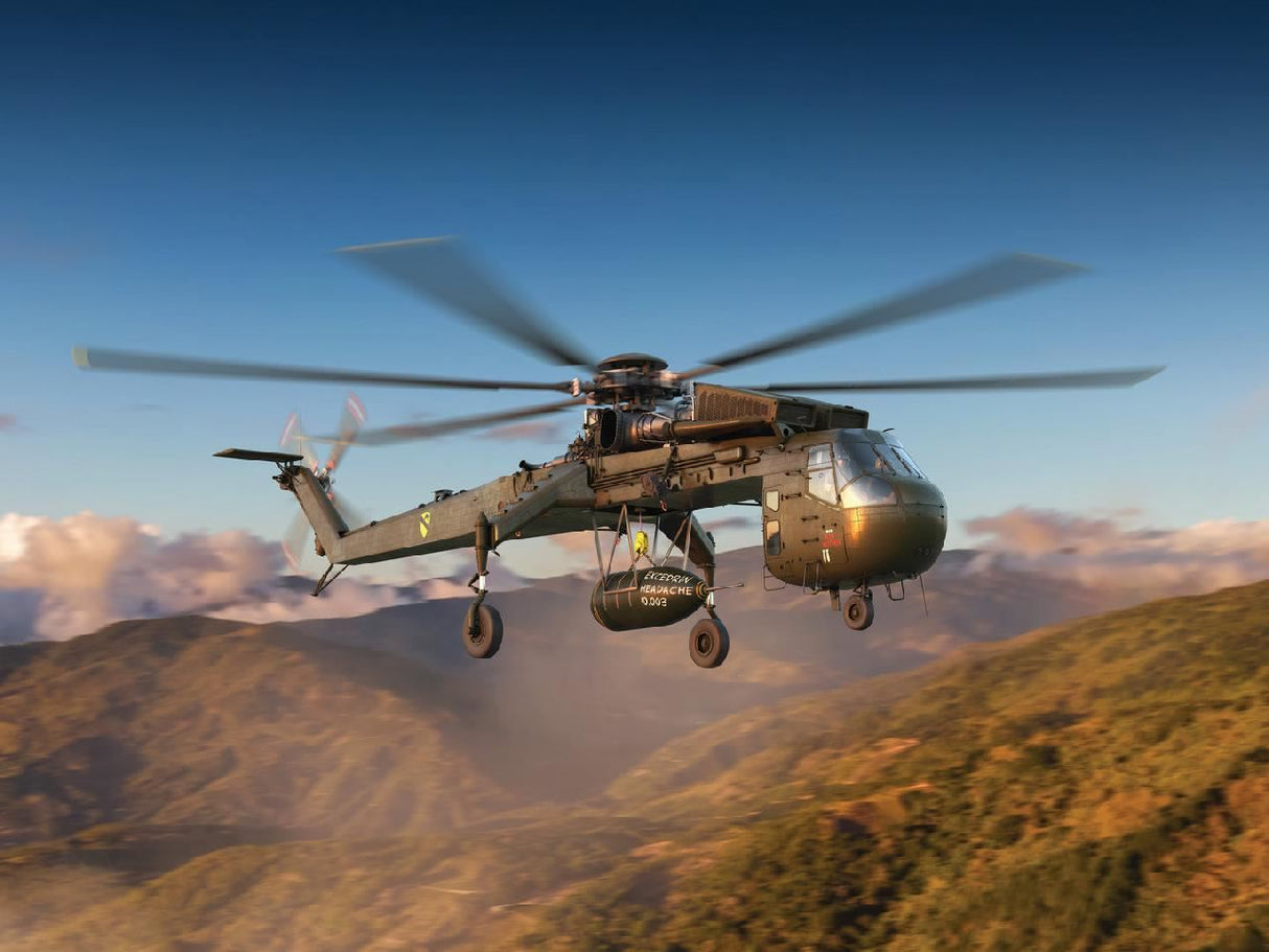 Icm Sikorsky Ch-54A Tarhe Helicopter With M-121 Bomb