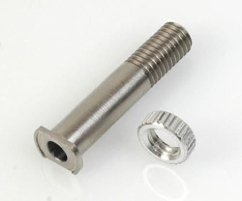 Schumacher Steering Post - Tube & Nut - 36 Twin