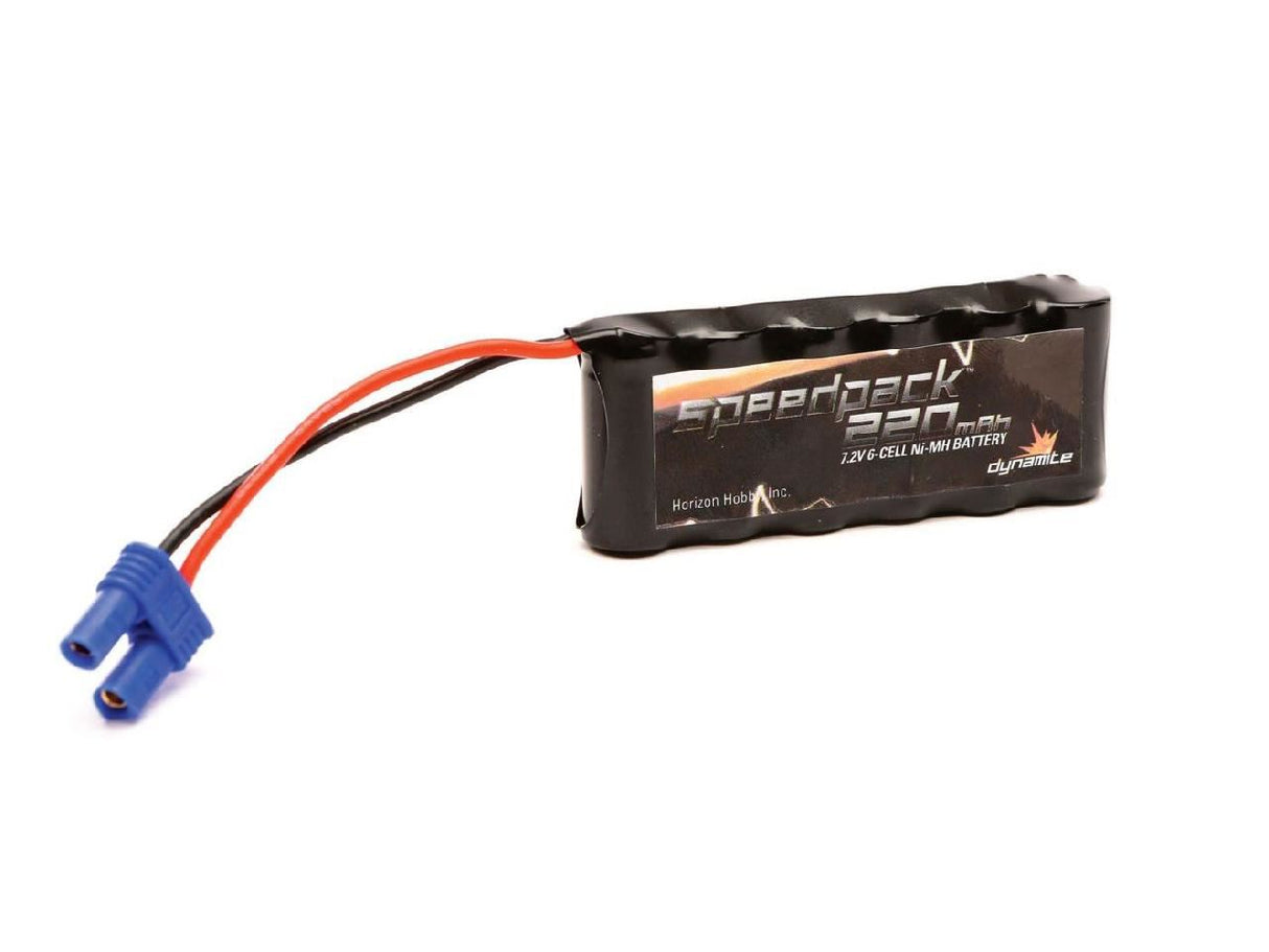 Dynamite 7.2V 220Mah 1/2Aaa Nimh 6C Flat: Prb08000, 08001