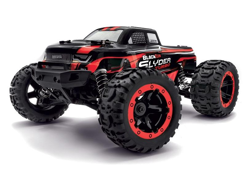 BlackZon Slyder MT Turbo 1/16 4WD 2S Brushless - Red