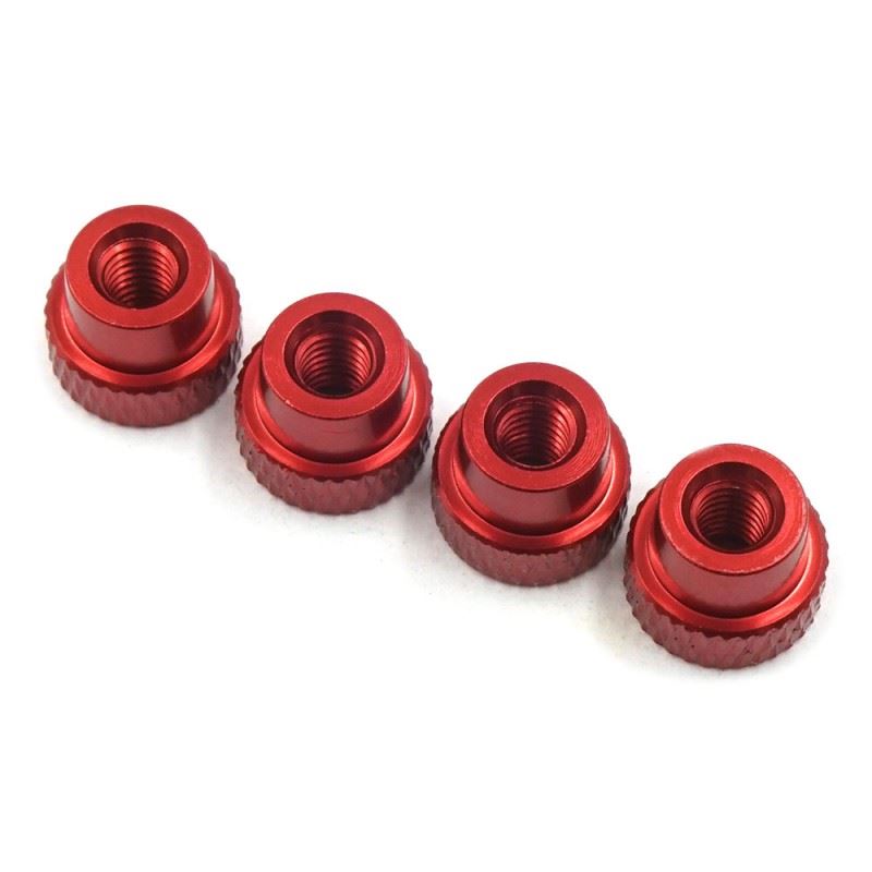 Yeah Racing Car Setup System Lock Nut for YT-0140 Red