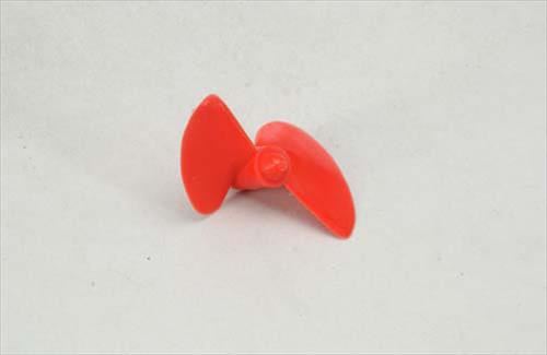 RACTIVE 2 Bladed 52mm Waterscrew Red Nylon M5 LH