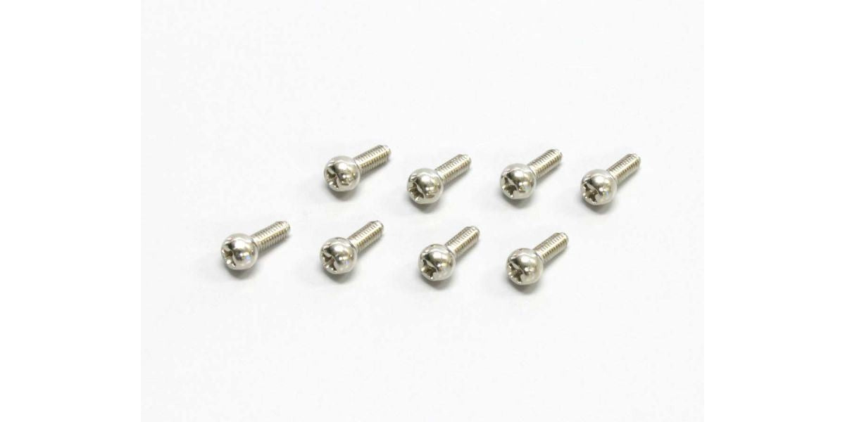 Kyosho 5.8Mm Pillow Balls (8) Silver Colour