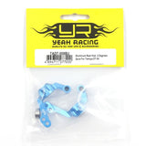 Yeah Racing Aluminum Rear Hub 2 Degress For Tamiya Dt-04