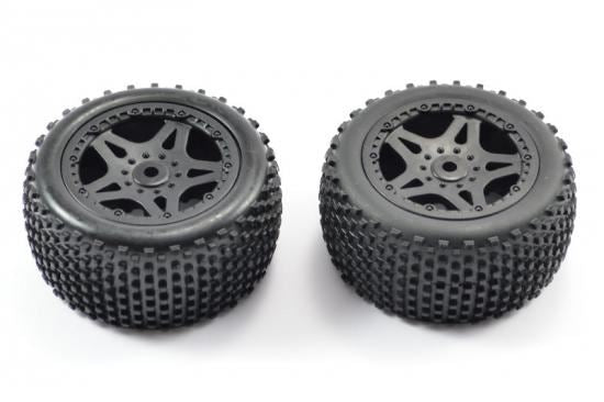 FTX SURGE REAR BUGGY MOUNTED WHEELS/TYRES (PR)